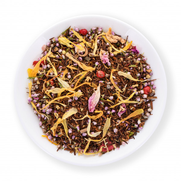 Himbeer-Rhabarber (Aromatisierte Rooibos*mischung) *geschützte Ursprungsbezeichnung