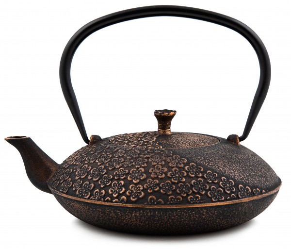 Iron Teapot &#039;Takumi&#039; black-gold 1.1 l