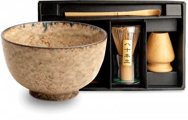 Matcha Set 'Kizeto' 4-teilig in Geschenkbox