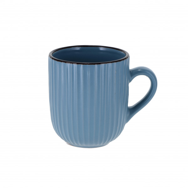 Ceramic mug 'Penelope' 350 ml antique blue