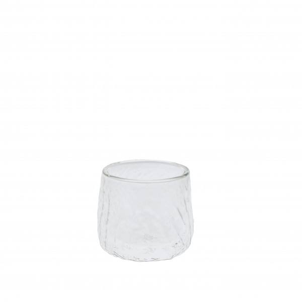 Taza de té de doble pared 'Thor' 150 ml transparente