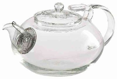 Glass teapot &#039;Ku&#039; 450 ml, hand made