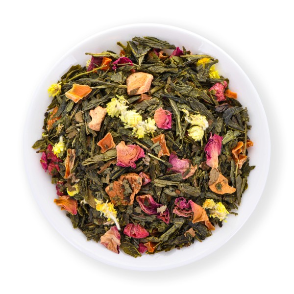 Weggefährte (Aromatisierte Grüntee-/Früchtemischung)