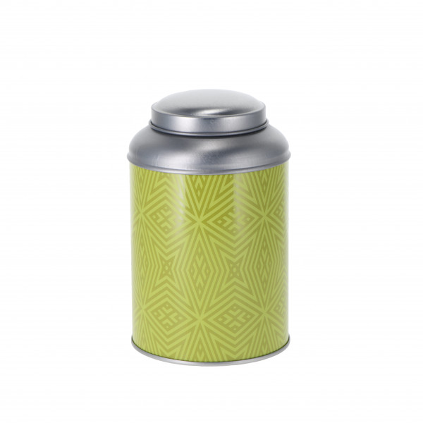 Runde Stülpdeckeldose 'Just tea' 150 g, grün