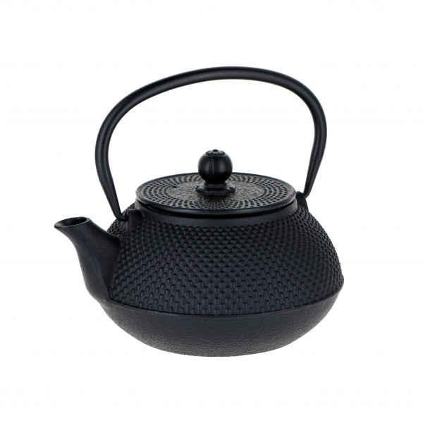 Tetera de hierro 'Jang' 0,8 l negra