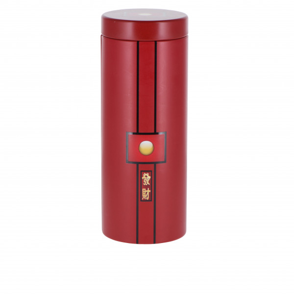 Plug-lid tin 'red sun' round 95 g