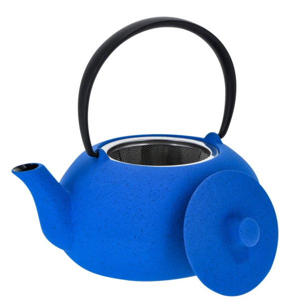 Théière japonaise en fer 'Fuku' 0,55 l en bleu ciel