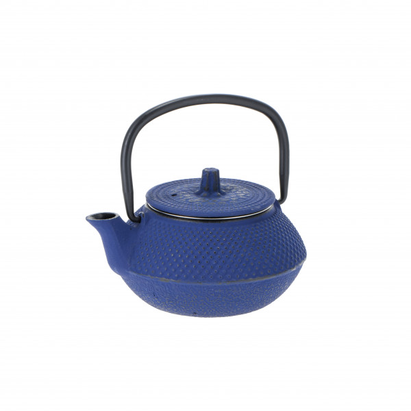 Eisenteekanne 'Arare' 0,25 l blau