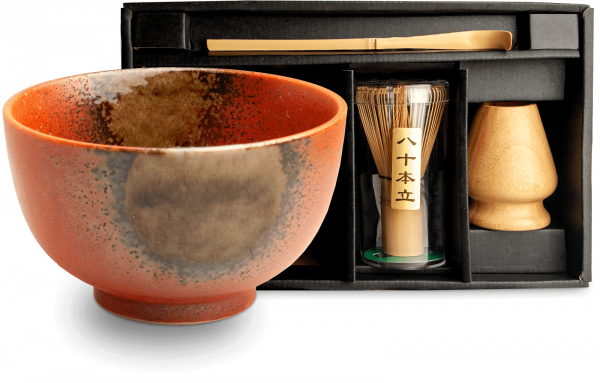 Matcha Set 'Akayuu' 4-teilig in Geschenkbox