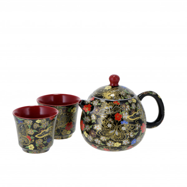 Juego de té 'Morpho' 3 piezas en caja de regalo