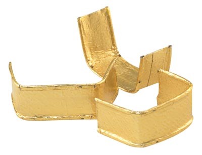 3 cm Verschlußstreifen 1000St gold