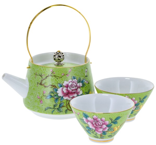 Gongfu Teeset 'Yazhen' hellgrün