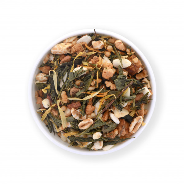 Toasted Hazel (Flavoured green tea and herbal blend)