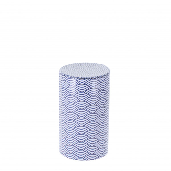 Dose 'Bird Seigaiha' rund 75 g, Ø 65 x 110 mm